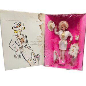 City Style Barbie Doll In Original Box European Haute Couture READ ME